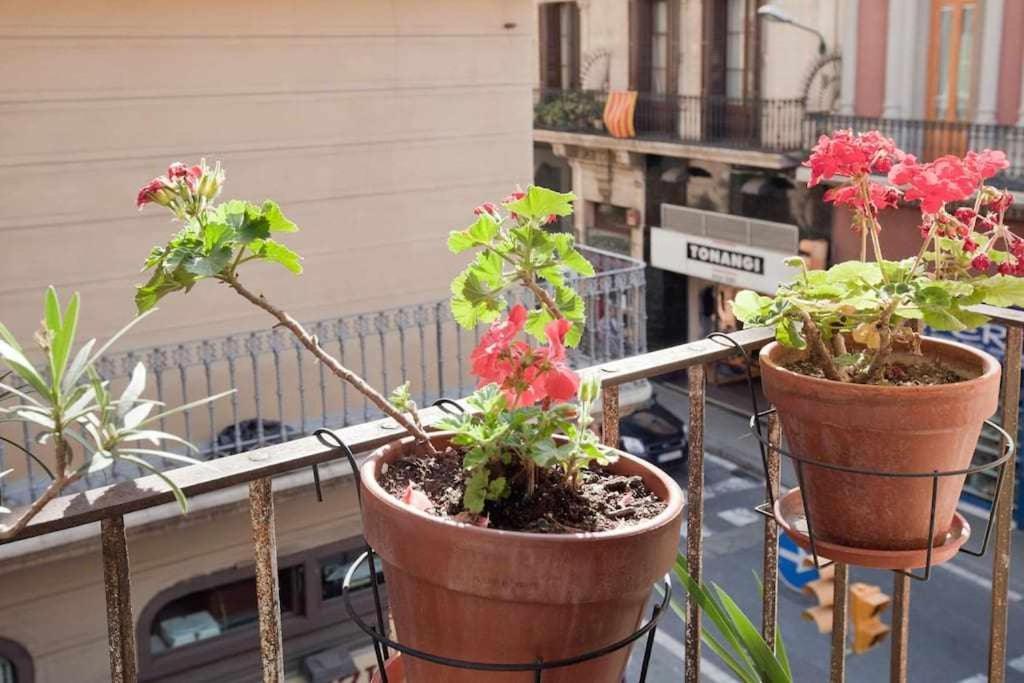 Apart céntrico con terraza en Gracia Barcelone Extérieur photo